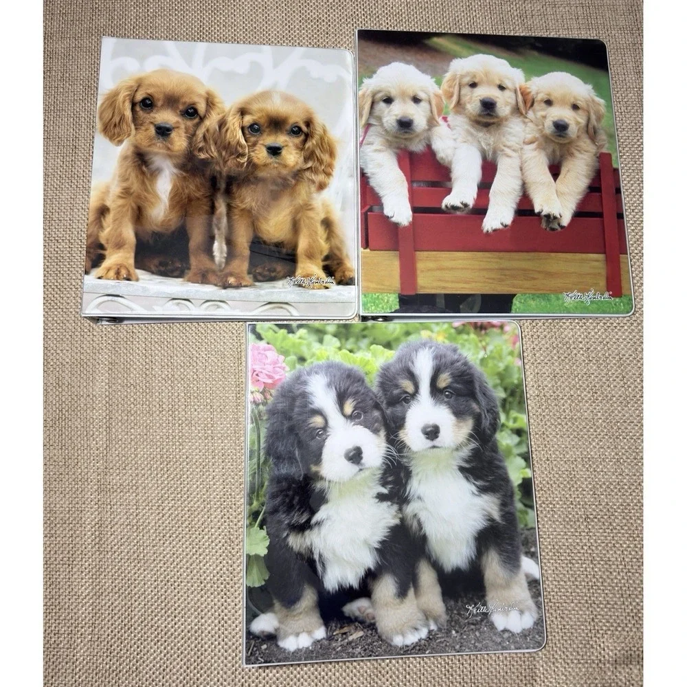 Vtg Class Act Binder Lot Puppy Keith Kimberlin 1